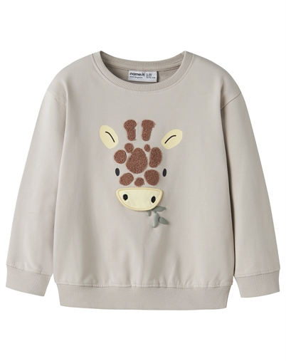 Name It - NMMHole Sweatshirt - Chateau Gray